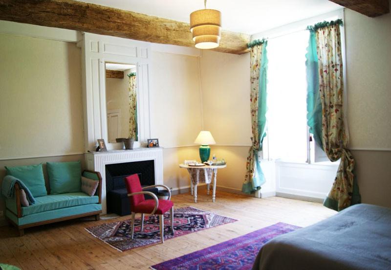 Hillion Chambres D'Hotes Chateau De Bonabry الغرفة الصورة